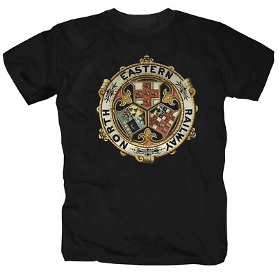 North Eastern Railway Eisenbahn Bahngesellschaft England Retro  T-Shirt S-5XL