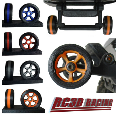 Fits Traxxas Rustler, ERevo, Hoss, and Most 1:10 Scale Wheelie Wheels Spoke