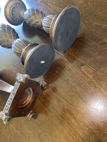 Vintage Candles Holders Lots Of 3 - Picture 5 of 5