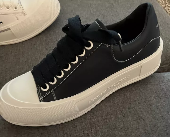 Navy alexander mcqueen sales