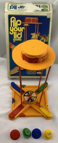 1976 Flip Your Lid Game by Ideal Complete in Very Good Condition FREE SHIPPING