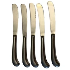 5 Rogers Jefferson Manor Stainless Steel Knives Korea