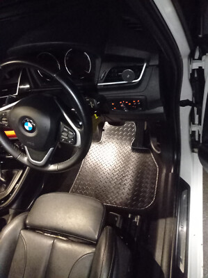 FOR BMW 2 SERIES GRAN TOURER 2014-ON 7 SEATER TAILORED RUBBER MATS in 3, 5MM
