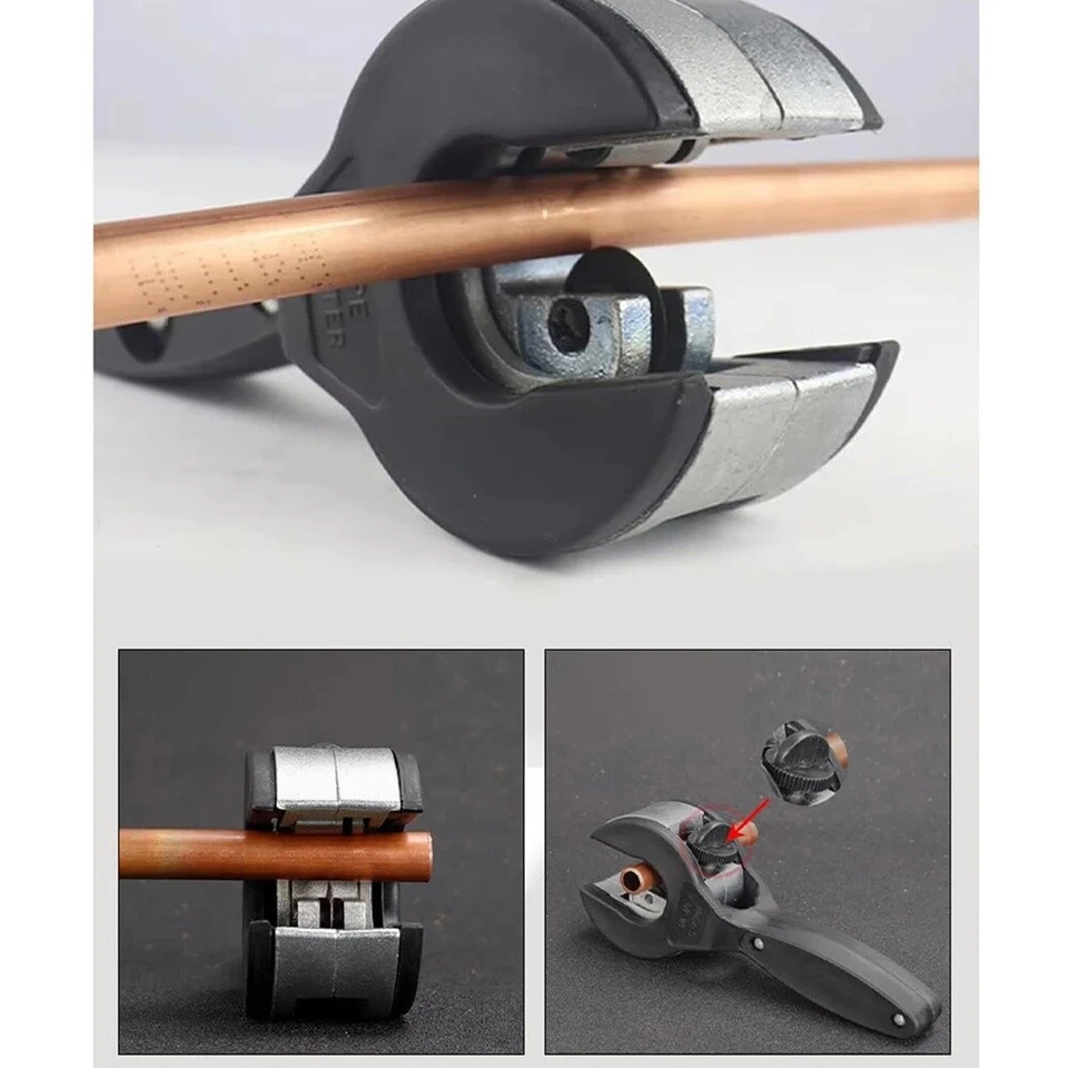 Ratcheting Tubing Cutter Tool Copper Pipe Ratchet Tube, Tube Cutter 8-29mm - Image 4 of 4