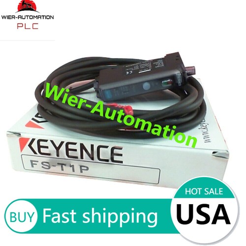 KEYENCE FS-T1P NEW IN BOX FIBER OPTIC AMPLIFIER FOR SENSOR PNP 12-24VDC