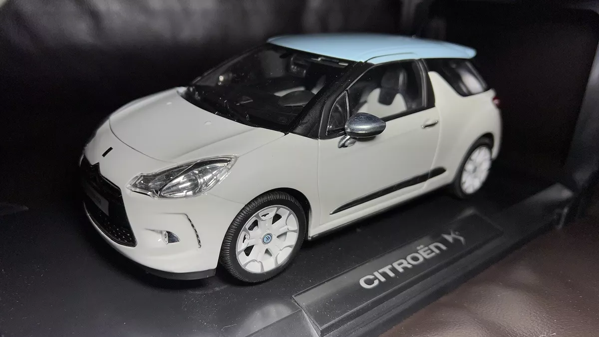 1/18 Norev Citroen DS3 2010 White w Sky Blue Roof, 181540 | eBay