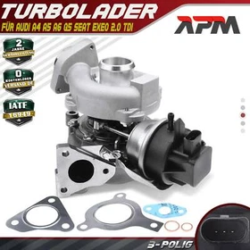 Turbolader für Audi A4 8K B8 A5 8T3 8F7 8TA A6 4F C6 4G Q5 8RB Seat Exeo 2.0 TDI