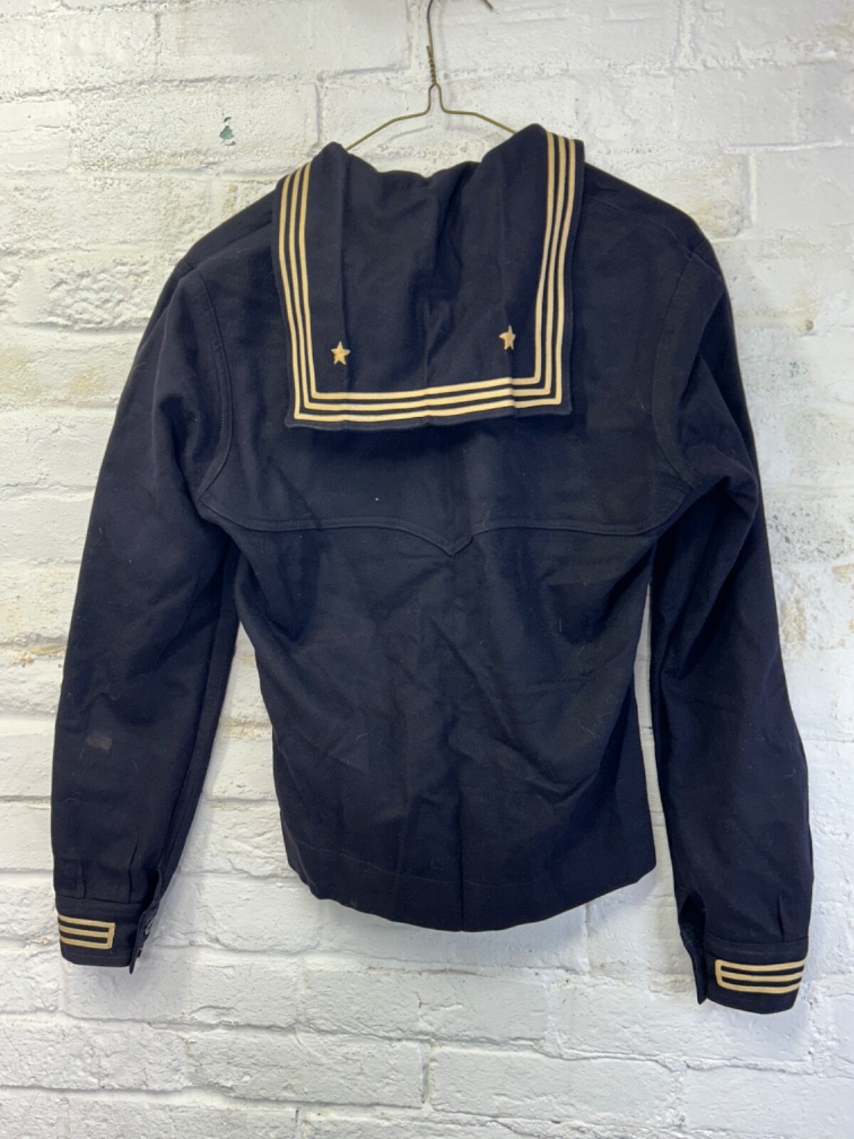 WWII US Navy Named Hospital Corpsman 1st Class Dress Blue Jumper Top | eBay
