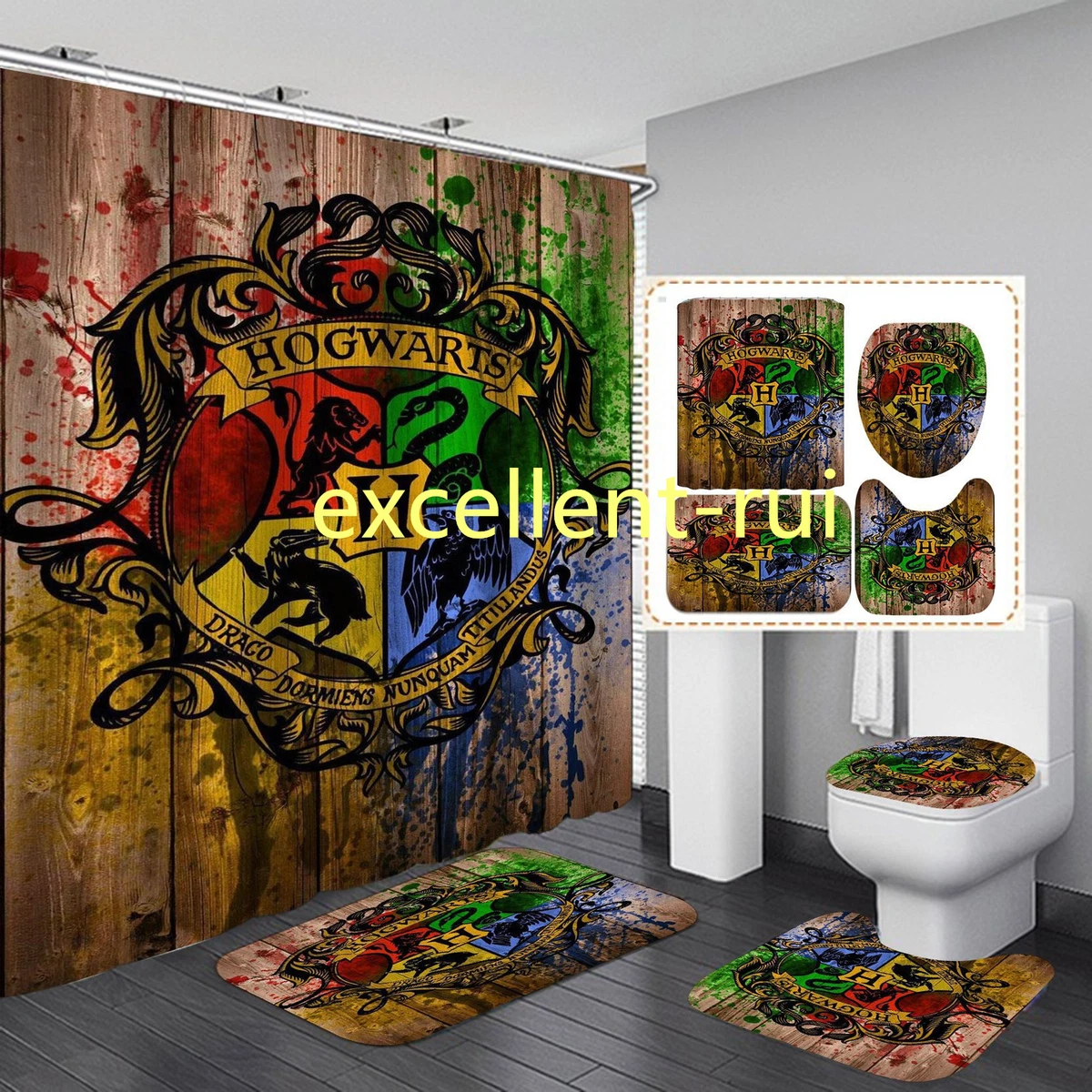 Harry potter shower curtain online