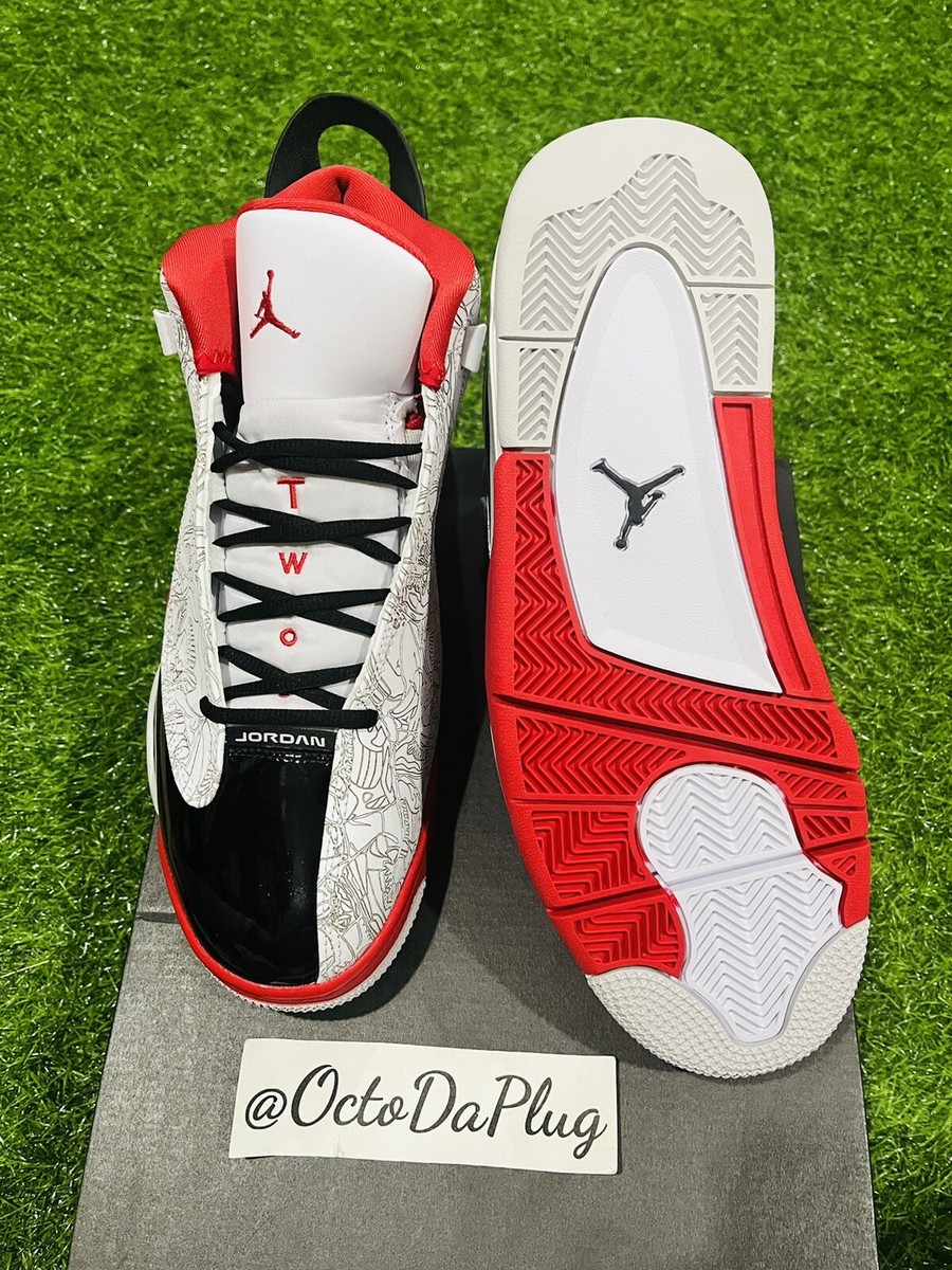 Nike Air Jordan Dub Zero Bred Black Red Mens Mutli Size Nike Air Jordan Dub Zero Bred Black Red Mens Mutli Size