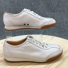 Easy Spirit Shoes Womens 7.5 M Dolores Casual Sneaker White Leather Low Top