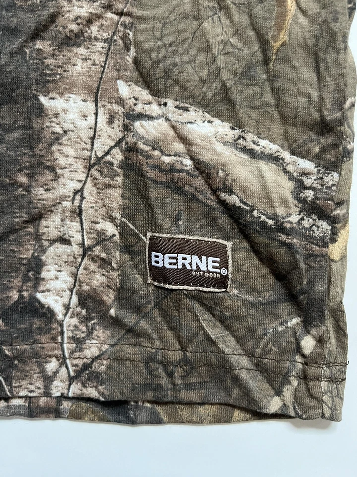 Berne Apparel Long Sleeve Camouflage Shirt Realtree Xtra Camo - Image 3 of 4