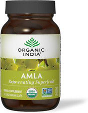 Organic India Amla Capsules Organic - Indian Gooseberry Herbal Vitamin Supplemen