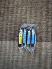 Epson 220 Ink Cartridges 3 Cyan And 1 Yellow 4 Total Cartridges