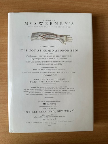 Dave Eggers SIGNED McSweeney's Quarterly 5 US 1/1 HB - Medical drawing of an arm - Picture 3 of 5