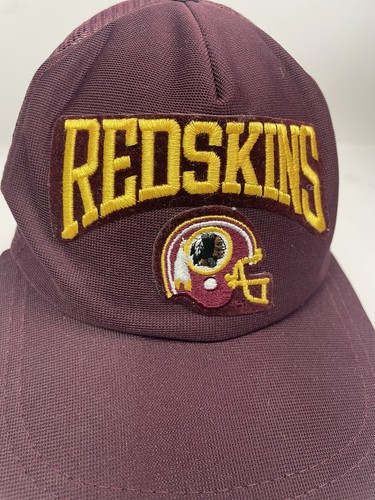 De Colección Washington Redskins Nueva Era Snap Back Rojo Camionero Malla Sombrero Gorra - Imagen 2 de 9