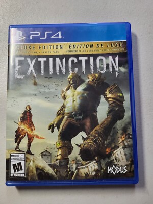 Extinction Sony Playstation 4, 2018  PS4 Complete Free Shipping