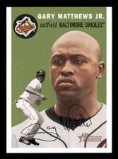2003 Topps Heritage #377 Gary Matthews Jr. (SP/Short Print) Orioles z