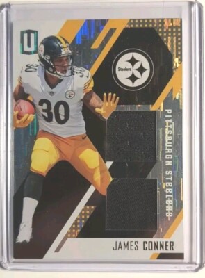 2017 Panini Unparalleled James Conner /199 Dual Black Patch