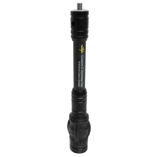SAS Carbon X Hunting Pro Bow Stabilizer for Compound w/ Damping 6"/8"/10 - Black