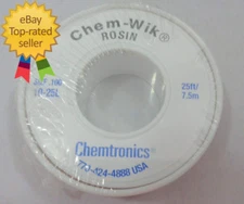 Chemtronics 10-25L Chem-Wik Rosin Desoldering Braid