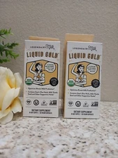  Legendairy Milk Liquid Gold - 60 Vegetarian Capsules - Exp:01/27 . (Pack Of 2).