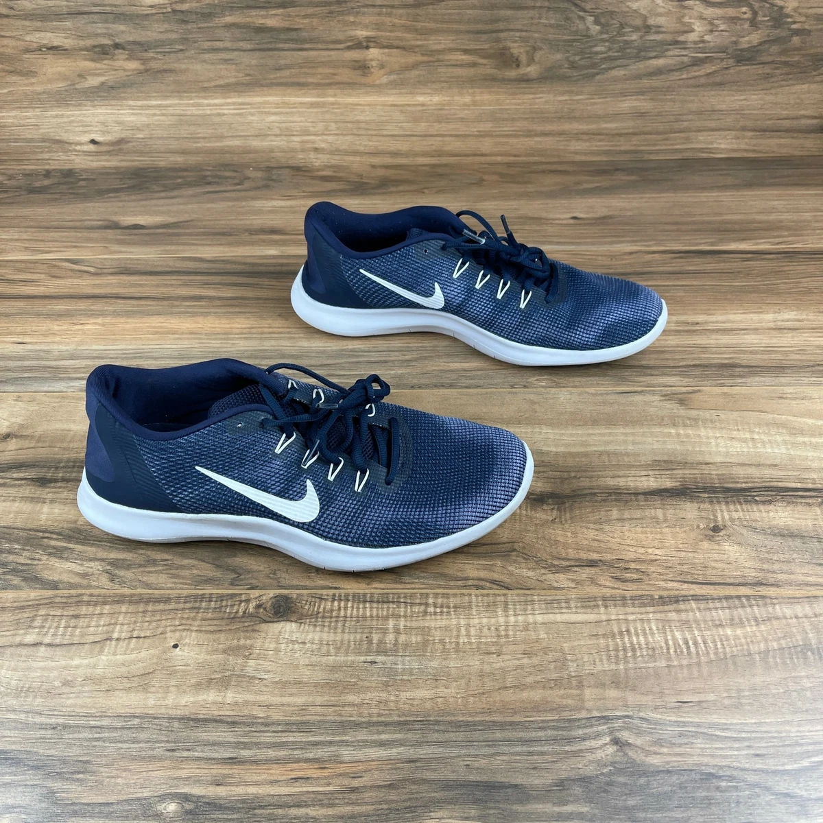 Geneigd zijn schors Stier Nike Flex 2018 RN AA7397-400 Men&#039;s Midnight Navy/White Sneakers Shoes  Size US 13 | eBay