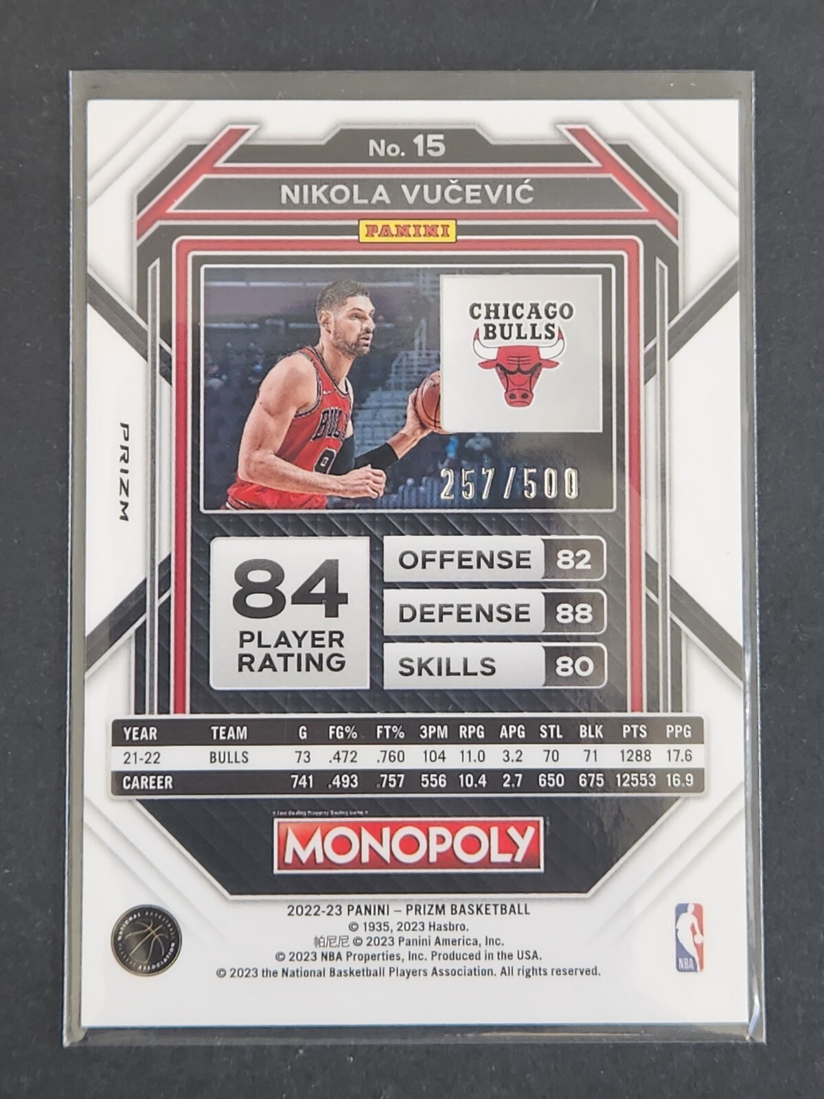 2022-23 Monopoly Prizm Gold Money Shimmer #/500 Cards. Pick Your Card. - Picture 12 of 48