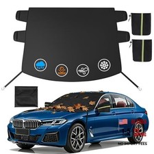 Windshield Cover for Ice and Snow, All-Season Car Windshield Cover with Heavy M