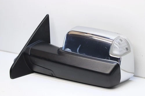 Damage! 2019-2020 Ram 1500 LH Left Side Chrome Tow Mirror BLIS Heated Power OEM