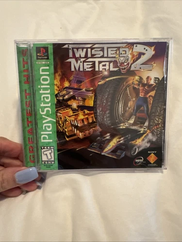 Twisted Metal 2 (Sony PlayStation 1, 1996) Greatest Hits Complete