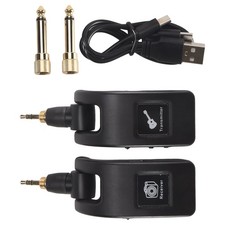 Guitar System Audio Transmitter Receiver USB Rechargeable System for3728