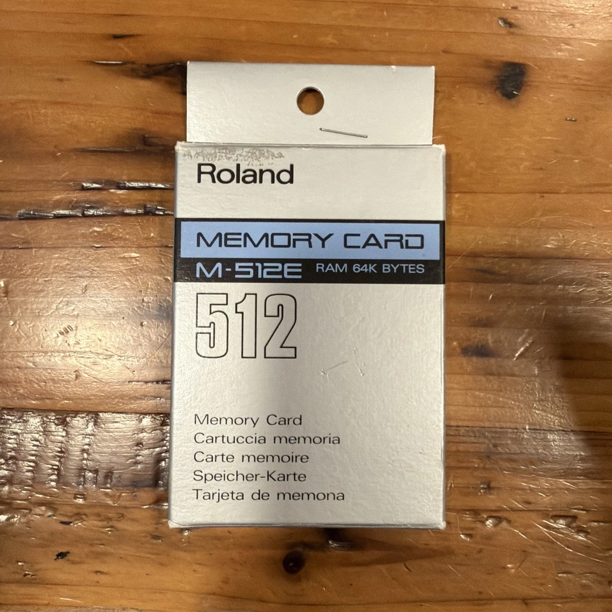 Roland M-512E メモリーカード MATRIXSYNTH: Roland M-512E Memory