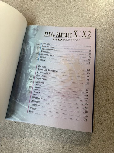 Final Fantasy X & X-2 HD Remaster Strategy Guide Bradygames PS3 VITA 10 10-2 - Bild 5 von 5