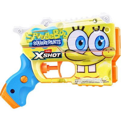 ZURU XSHOT Water - Fast-Fill Spongebob Jr. Blaster