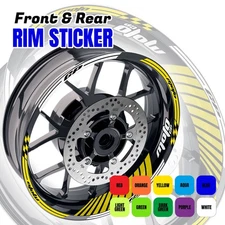 Yellow GP02 17 inch Rim  Wheel Stickers For CBR1000RR-R SP 20 21 22 23 24