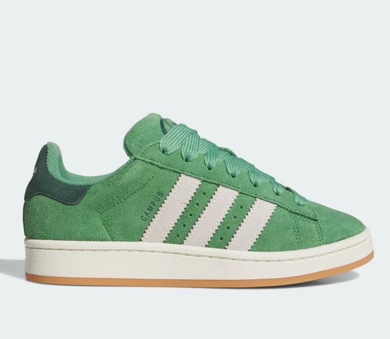 adidas gazelle silver green womens Adidas Campus 00s 'Dark Green Gum'