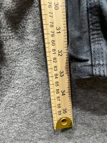 Carhartt B01 USA Herren 36x34 passt 34x33 schwarz Duck Doppelknie Arbeit Utility Hose - Bild 19 von 23