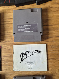 Lot de 4 jeux Nintendo NES - Cartouche + Notice - Fah Fra - Batman Robocop Mario