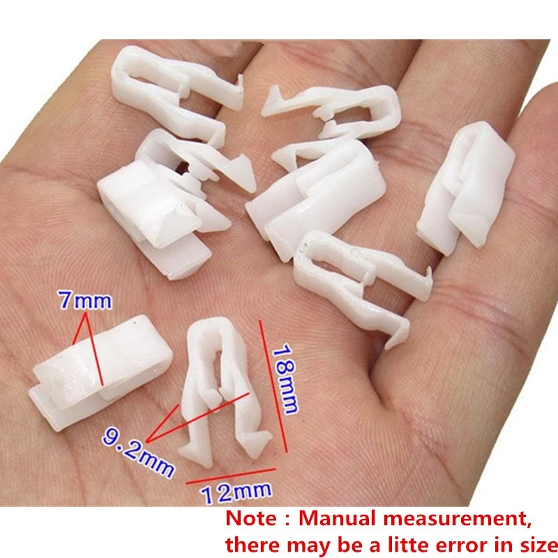 Clip de consola de piso interior 10 piezas para Mitsubishi Montero Lancer Colt Outlander Foto 2 de 4