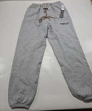 ESSENTIALS FEAR OF GOD Light Heather Grey Fleece Sweatpants Size XSmall NWT