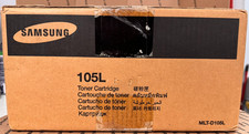 Samsung MLT-D105L Black Toner Cartridge Genuine OEM LOT x4 NEW/SEALED 