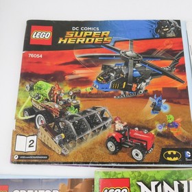 LEGO Manual Lot of 5 Ninjago DC Heroes Minecraft Creator Speed