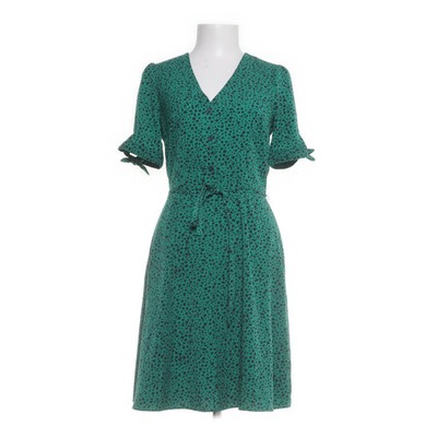 Holly & Whyte by Lindex, Kleid, Größe: 36, Grün/Blau, Polyester, Gepunktet #q1Z