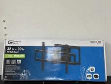 Commercial electric XD2616-L Full Motion Wall Mount for 32 in. to 90 in. TVs