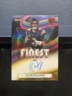 2025 Topps Finest - Finest Auto Caleb Williams True Gold Refractor /50 *On Card*