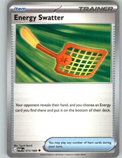 Pokemon Energy Swatter Uncommon POR 073/088 NM