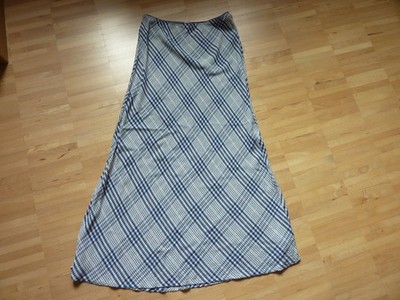 Cotton:on Midi Rock A-Linie kariert Gr. S blau-weiß-rosa
