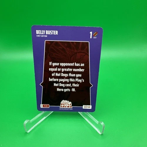 Bo Jackson Battle Arena 2026 Play 18 Belly Buster PL-18 SP 1st Edition