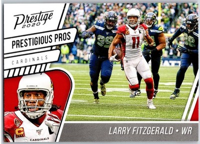 #PP-LF Larry Fitzgerald, Arizona Cardinals 2020 Panini Prestige Prestigious Pros